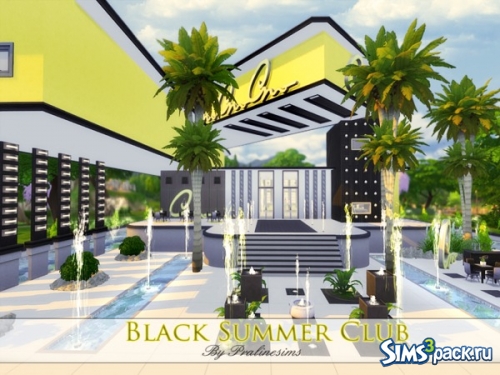 Ночной клуб "Black Summer Club" от Pralinesims