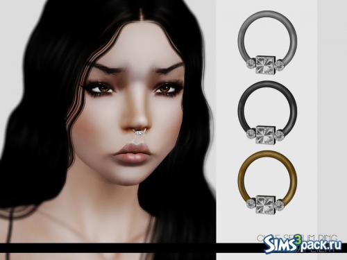 Пирсинг Cube Septum Ring от Leah Lillith