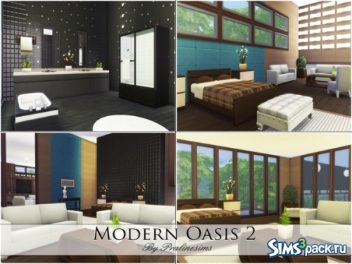 Дом "Modern Oasis 2" от Pralinesims