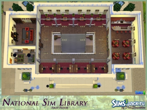 Участок "National Sim Library" от didisimsation