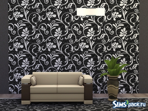 Обои "Floral Ornament Wallpaper" от Rirann