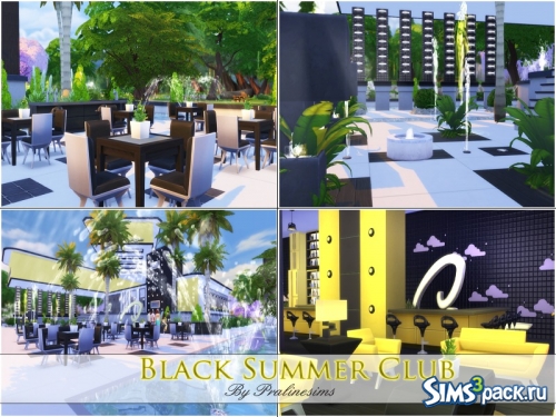 Ночной клуб "Black Summer Club" от Pralinesims