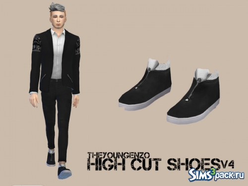 Мужская обувь "High Cut Shoes V4" от theyoungenzo