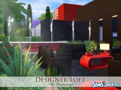 Дом "Designer Loft" от Pralinesims