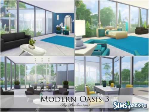 Дом "Modern Oasis 3" от Pralinesims