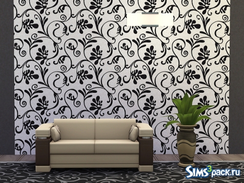 Обои "Floral Ornament Wallpaper" от Rirann