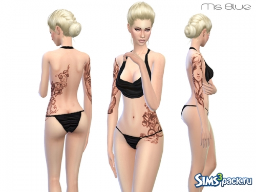 Женское тату "Tattoo Set 01" от Ms Blue