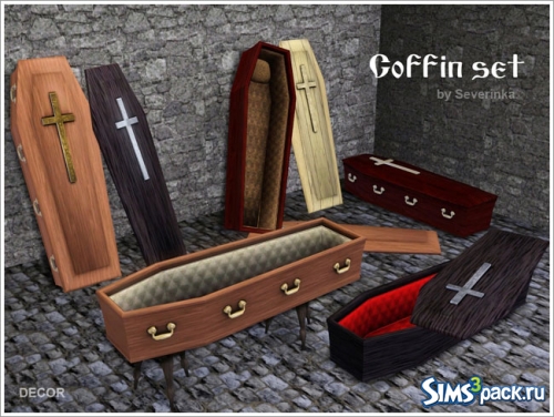 Гробы "Coffin set" от Severinka