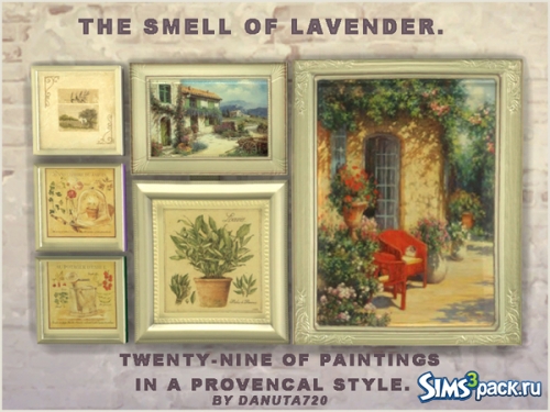 Картины "The smell of Lavender" от Danuta720