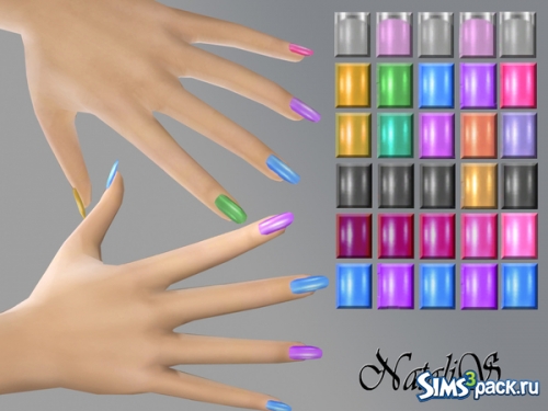 Маникюр "Multicolor nails FT-FA" от NataliS