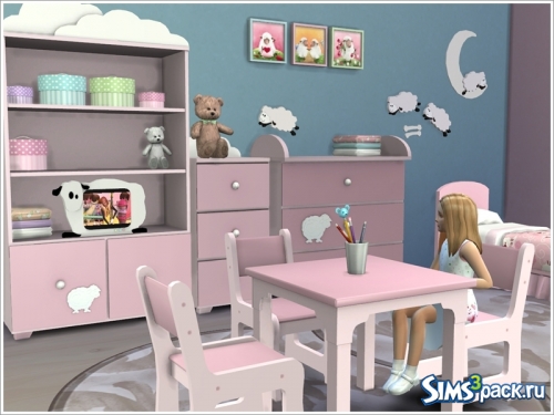 Набор мебели "Kids room 'Baby sheep" от Severinka