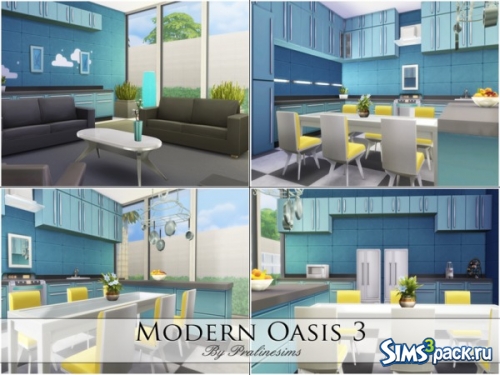 Дом "Modern Oasis 3" от Pralinesims