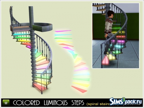 Лестница Steps for spiral от Severinka