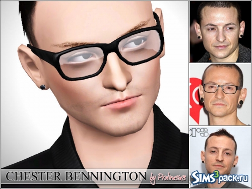 Сим Честер Беннингтон (Linkin park) от Pralinesims