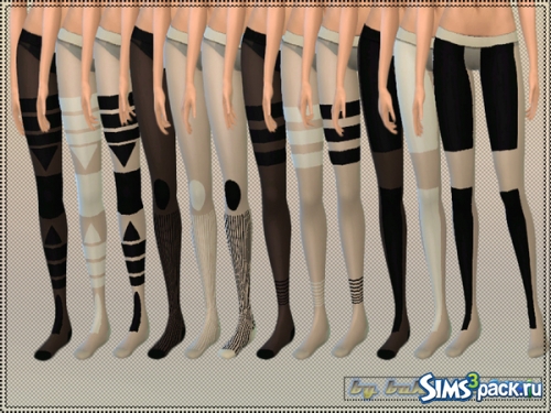 Женские колготы Tights Geometry от bukovka