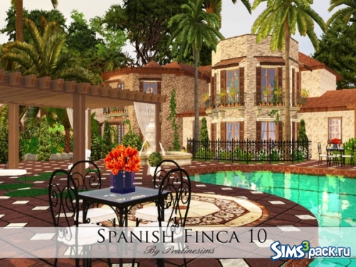 Дом &quot;Spanish Finca 10&quot; от Pralinesims