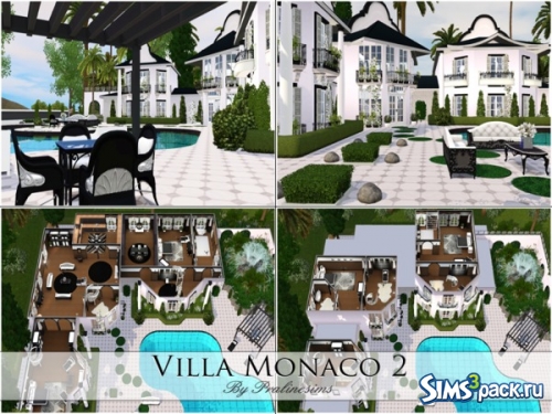 Дом "Villa Monaco 2" от Pralinesims