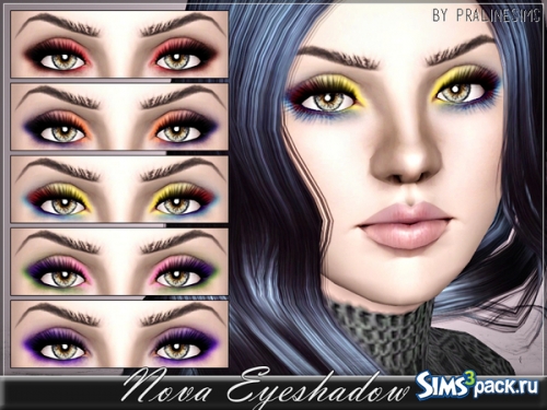 Тени для век &quot;Nova Eyeshadow&quot; от Pralinesims