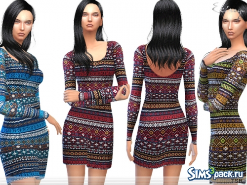 Женское платье &quot;Tribal Print Dress&quot; от ekinege