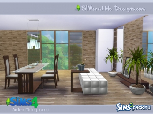 Столовая &quot;Arden Dining Room&quot; от SIMcredible!