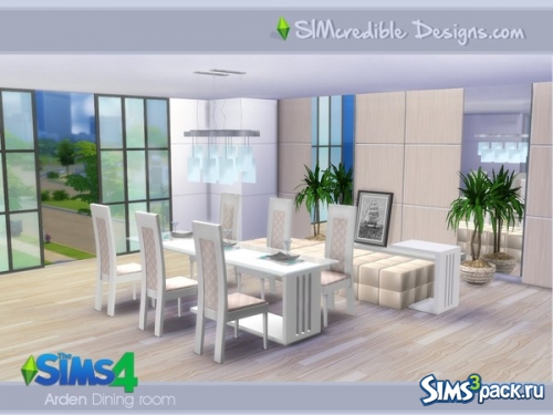 Столовая &quot;Arden Dining Room&quot; от SIMcredible!