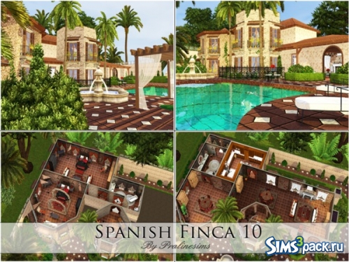 Дом &quot;Spanish Finca 10&quot; от Pralinesims