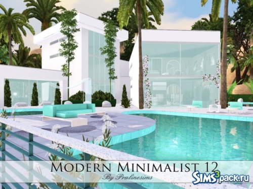 Дом "Modern Minimalist 12" от Pralinesims