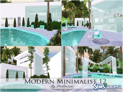 Дом "Modern Minimalist 12" от Pralinesims