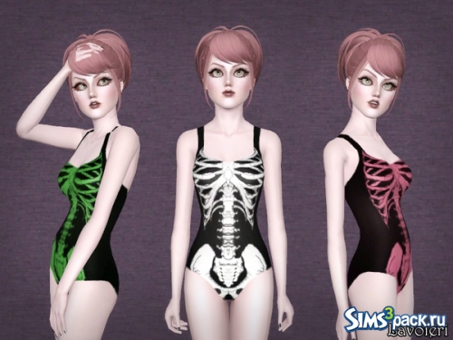 Купальник &quot;Skeleton Swimsuit&quot; от Lavoieri