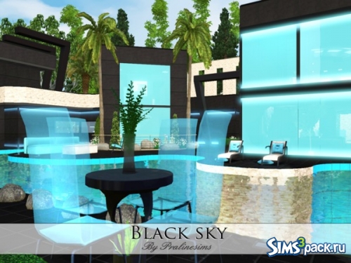 Дом &quot;Black Sky&quot; от Pralinesims