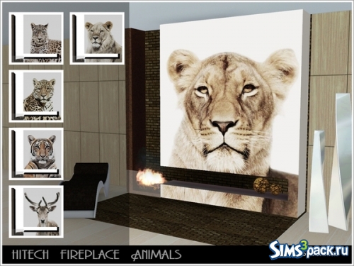 Камин &quot;Hitech Fireplace Animals&quot; от Severinka_