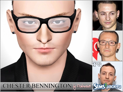 Сим Честер Беннингтон (Linkin park) от Pralinesims