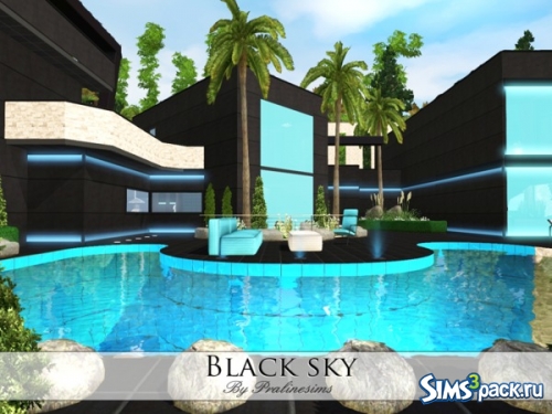 Дом &quot;Black Sky&quot; от Pralinesims