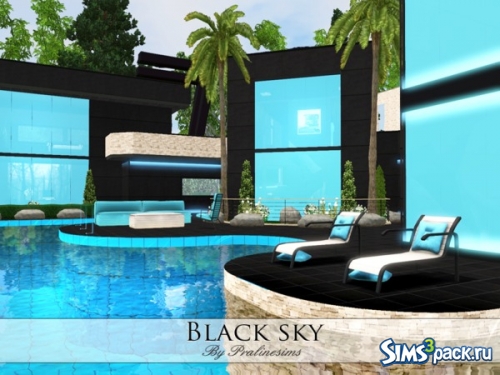 Дом &quot;Black Sky&quot; от Pralinesims