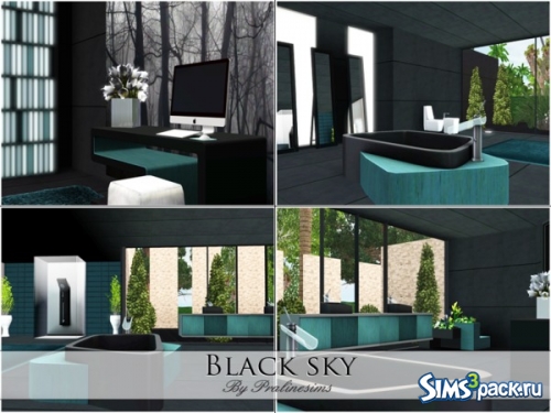 Дом &quot;Black Sky&quot; от Pralinesims