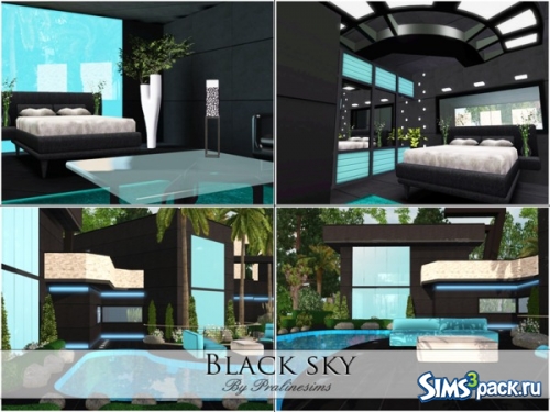 Дом &quot;Black Sky&quot; от Pralinesims