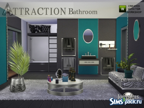 Ванная Attraction bathroom от jomsims