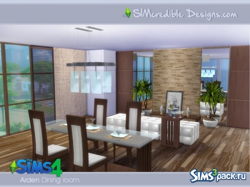 Столовая &quot;Arden Dining Room&quot; от SIMcredible!