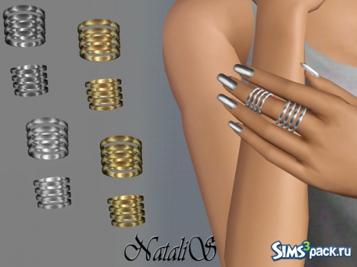 Кольца &quot;Stacks ring set FA-YA&quot; от NataliS