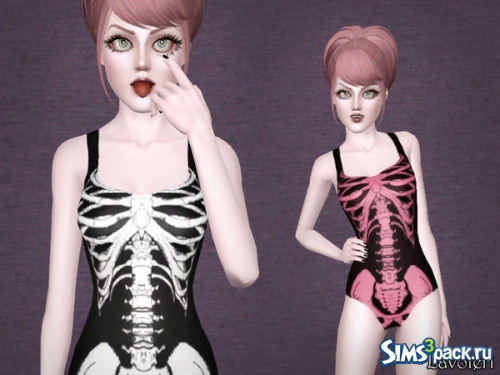 Купальник &quot;Skeleton Swimsuit&quot; от Lavoieri