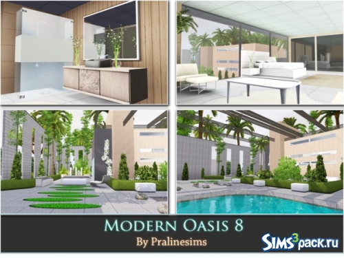 Дом &quot;Modern Oasis 8&quot; от Pralinesims