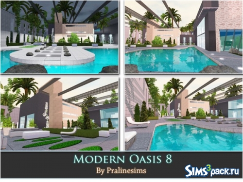 Дом &quot;Modern Oasis 8&quot; от Pralinesims