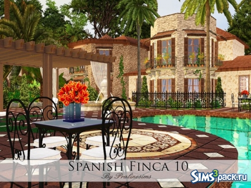 Дом &quot;Spanish Finca 10&quot; от Pralinesims