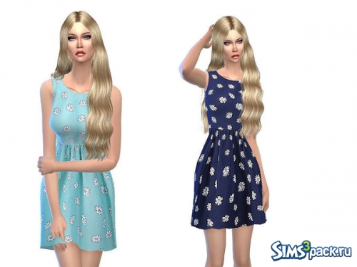 Женское платье Sweet summer dresses in blue от simsoertchen