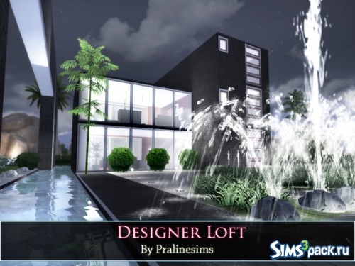 Дом Designer Loft 2 от Pralinesims