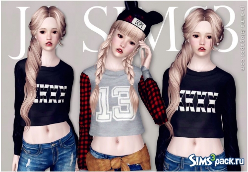 Топ LONG-SLEEVES от JS Sims