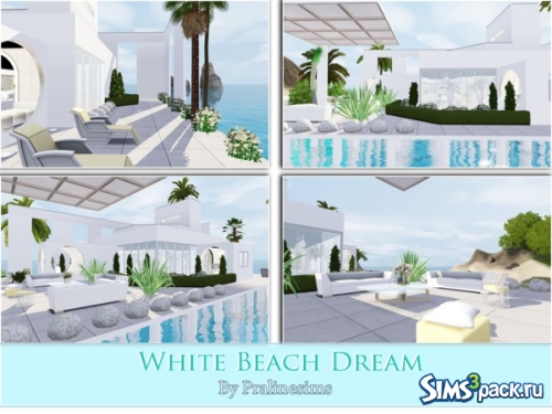 Дом &quot;White Beach Dream&quot; от Pralinesims