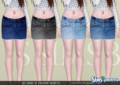 Джинсовая юбка Denim Skirts от JS Sims