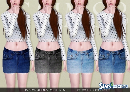 Джинсовая юбка Denim Skirts от JS Sims