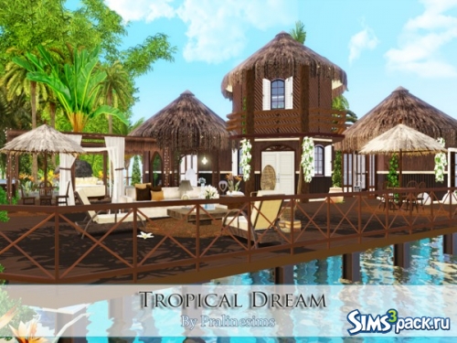 Дом "Tropical Dream" от Pralinesims